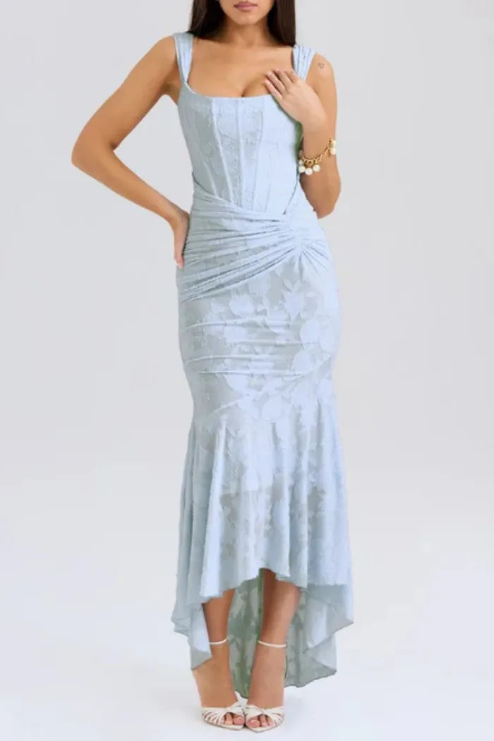 Isadora Long Dress - Floral