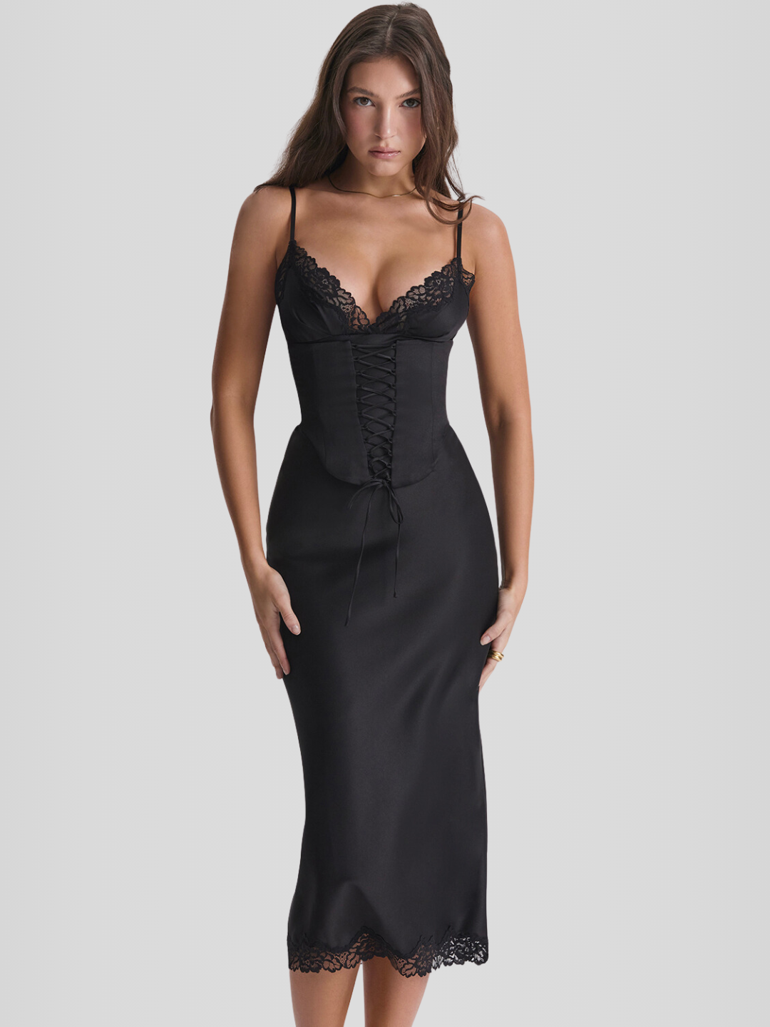 Long Corset Dress - Aurora Model