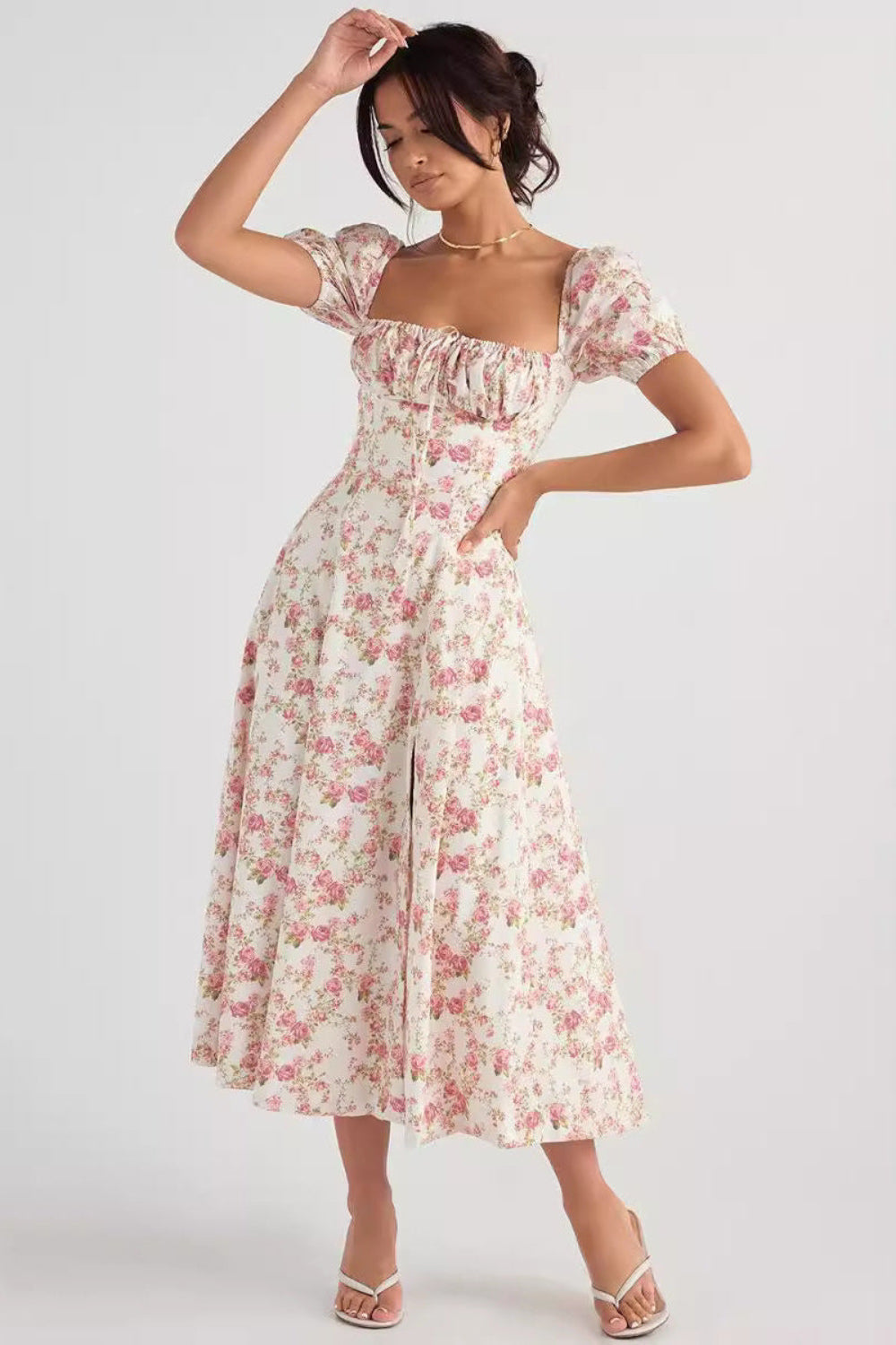 Enchanted Dalia Midikleid