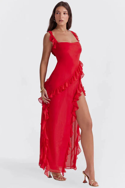 Long Dress with Slit - Beatriz