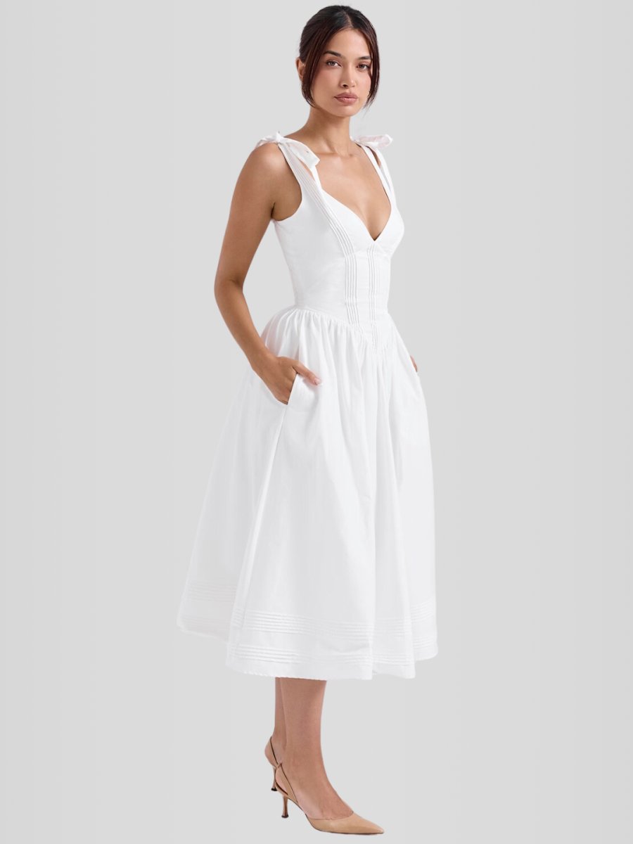 Becker Model Corset Midi Dress