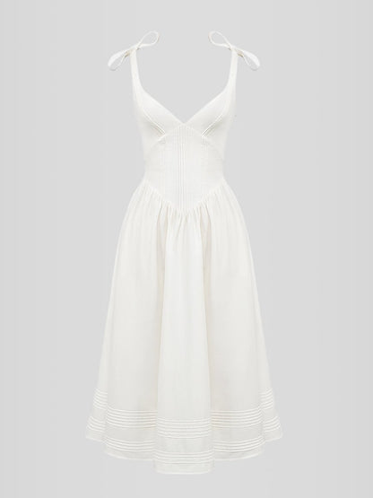 Becker Model Corset Midi Dress