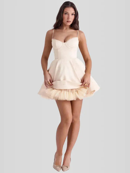 Cloe Short Dress Shaping with Lining