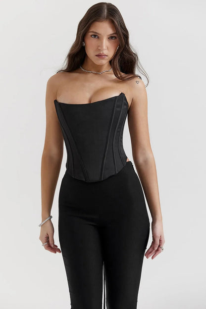 Duquesa Satin Corset - Ellay Model