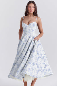 Floral Blue
