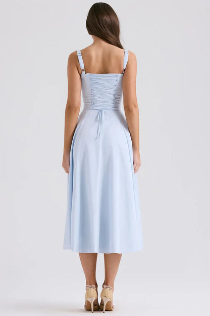 Attracione Midi Dress - Flattens the Waist