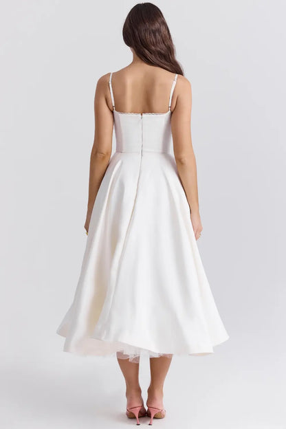 Cloe Midi Dress – The European Elegance You Deserve
