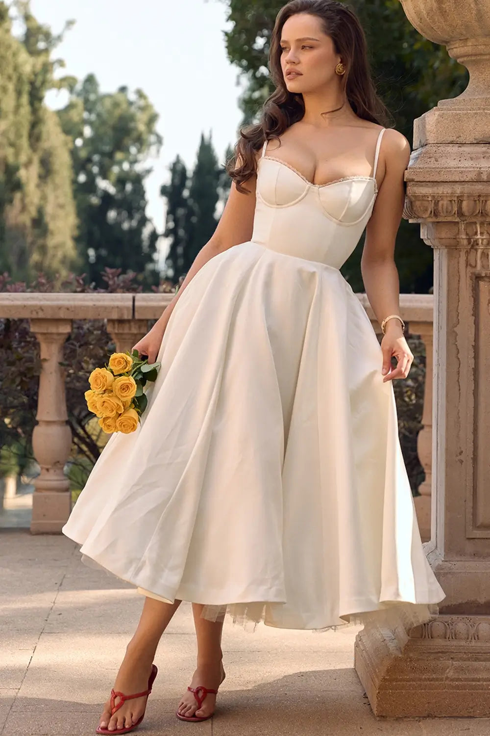 Cloe Midi Dress – The European Elegance You Deserve