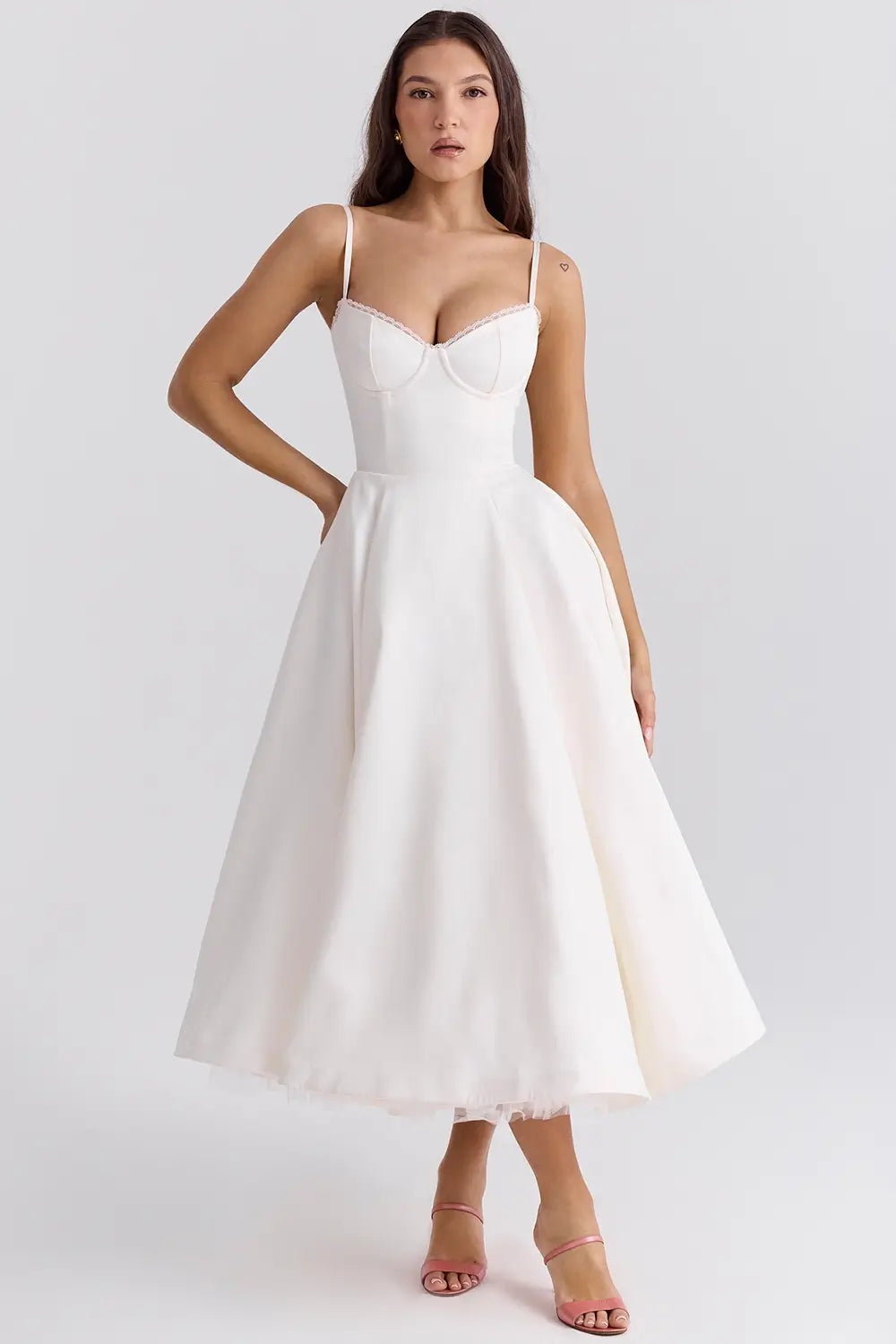 Cloe Midi Dress – The European Elegance You Deserve