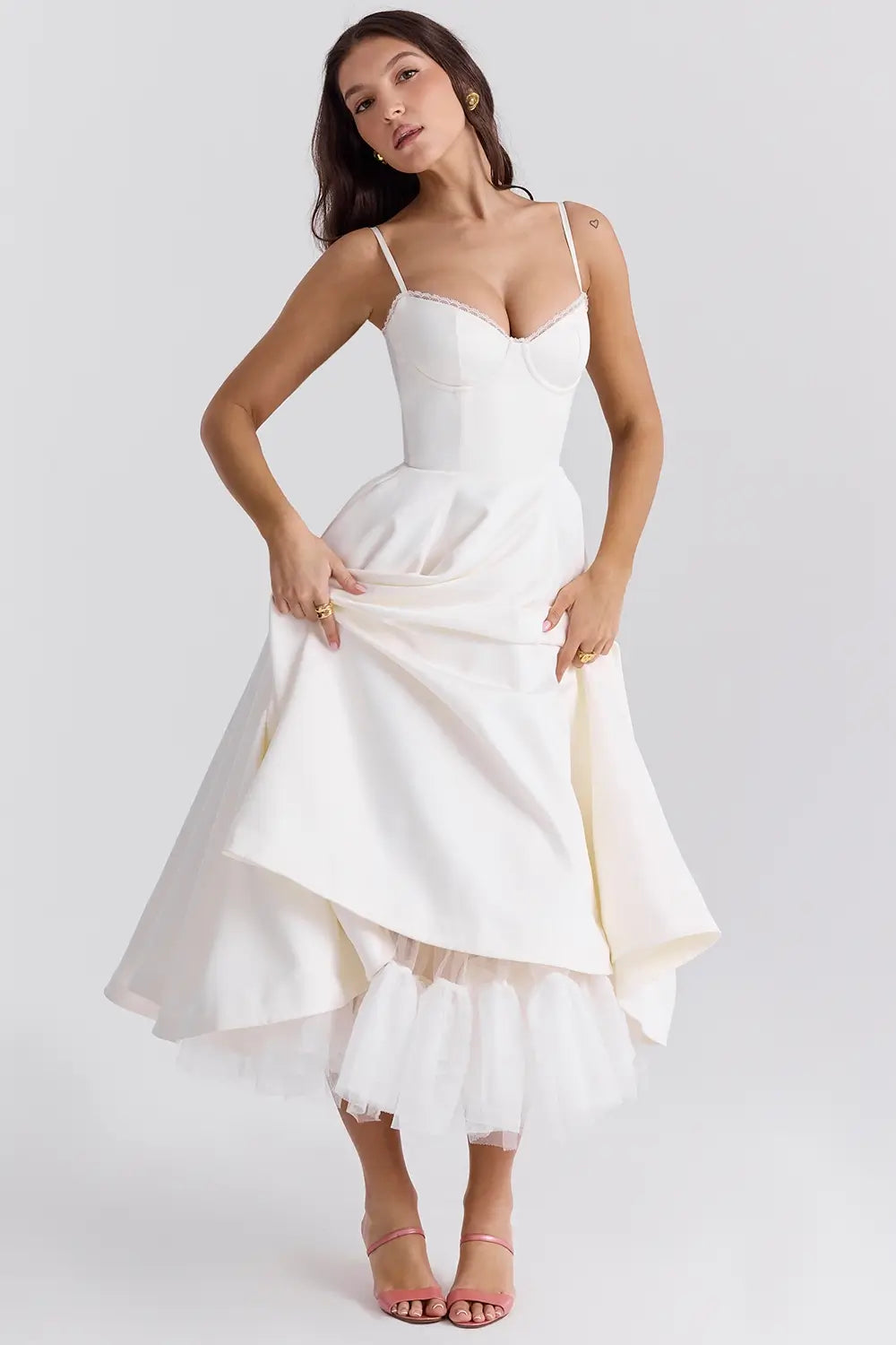 Cloe Midi Dress – The European Elegance You Deserve