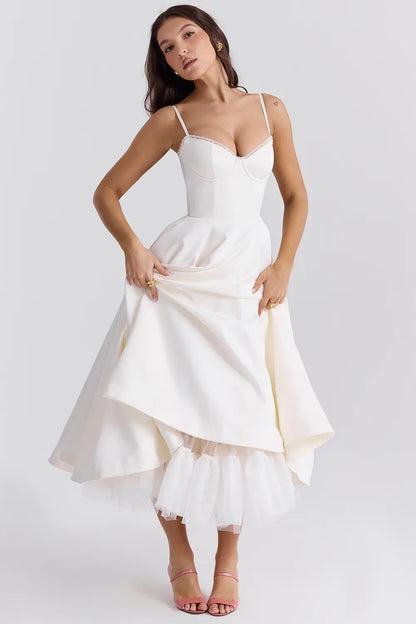 Cloe Midi Dress – The European Elegance You Deserve