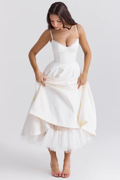 Cloe Midi Dress – The European Elegance You Deserve