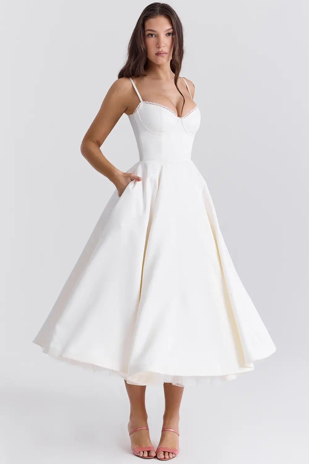 Cloe Midi Dress – The European Elegance You Deserve