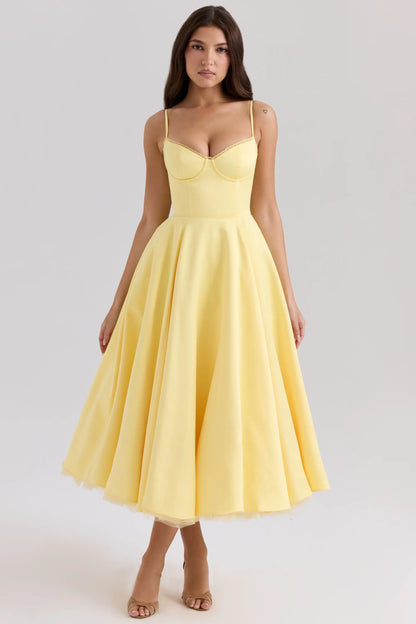 Cloe Midi Dress – The European Elegance You Deserve