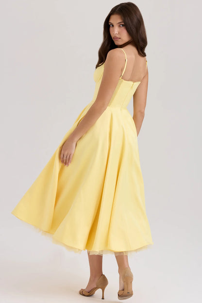 Cloe Midi Dress – The European Elegance You Deserve