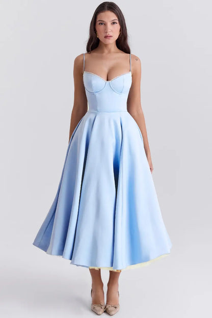 Cloe Midi Dress – The European Elegance You Deserve