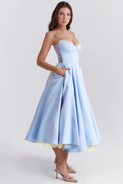 Cloe Midi Dress – The European Elegance You Deserve