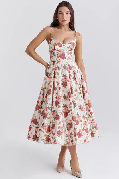 Cloe Midi Dress – The European Elegance You Deserve