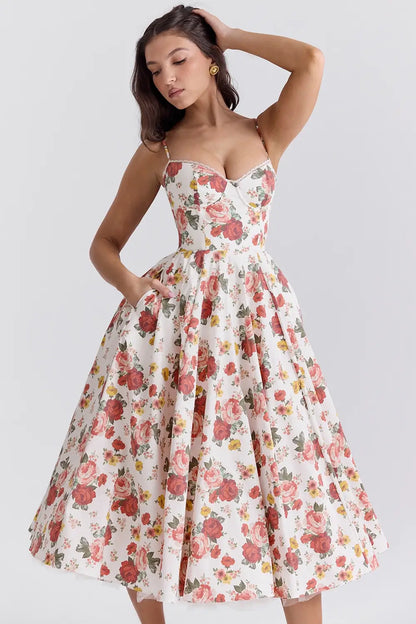 Cloe Midi Dress – The European Elegance You Deserve