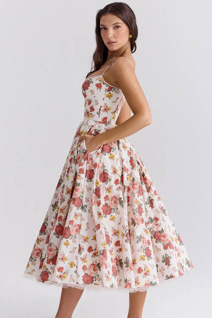 Cloe Midi Dress – The European Elegance You Deserve