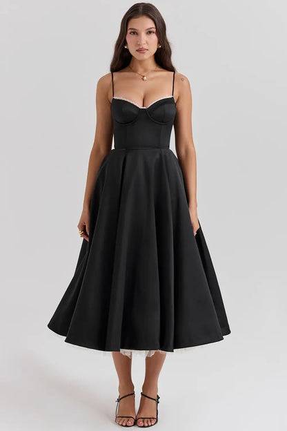Cloe Midi Dress – The European Elegance You Deserve