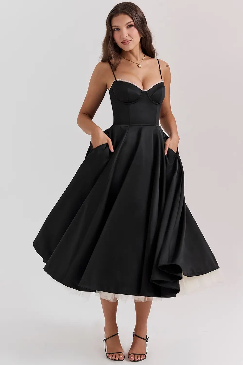 Cloe Midi Dress – The European Elegance You Deserve