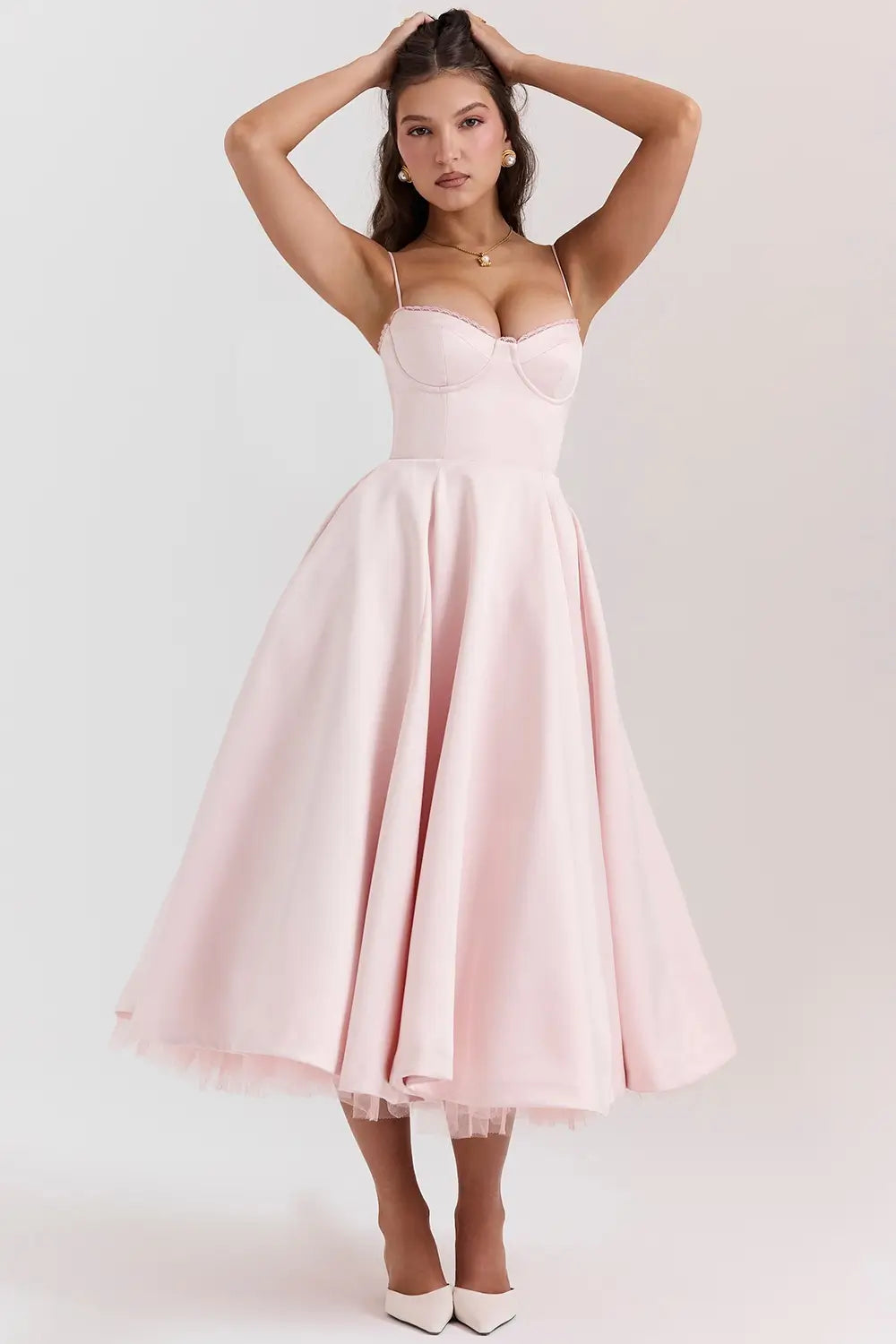 Cloe Midi Dress – The European Elegance You Deserve