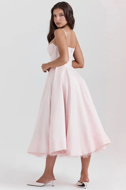 Cloe Midi Dress – The European Elegance You Deserve