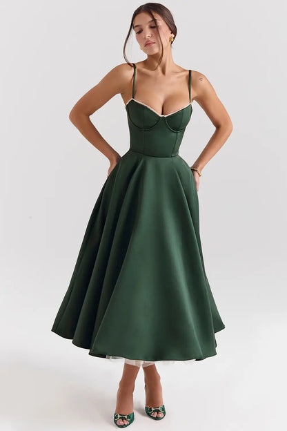 Cloe Midi Dress – The European Elegance You Deserve
